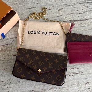 LOUIS VUITTON | Pochette Félicie monogram M61276